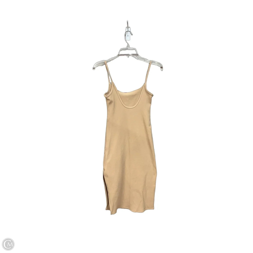 Dress Casual Maxi By Abercrombie And Fitch In Tan, Size: Xs