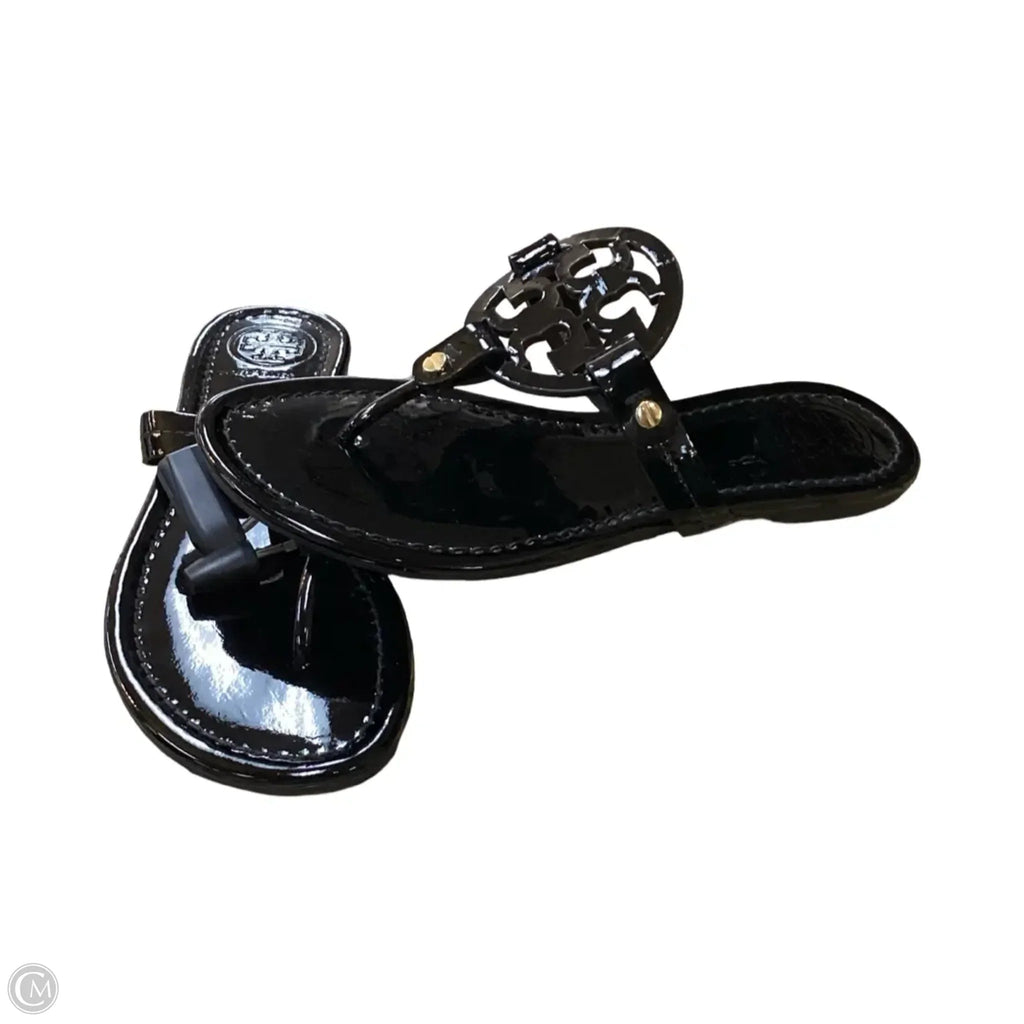 Sandals Designer By Tory Burch In Black, Size: 6