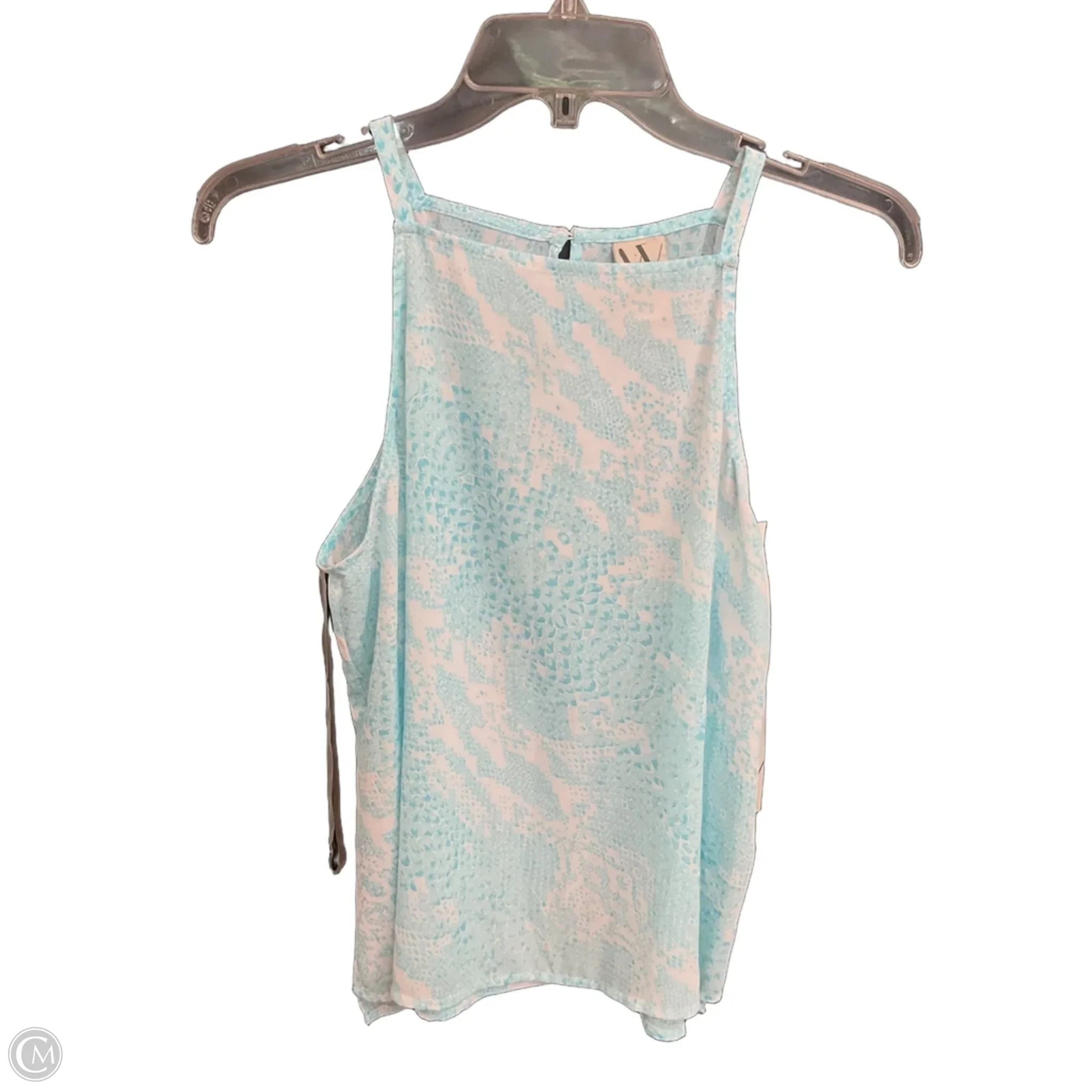 Top Sleeveless By Worthington In Animal Print, Size: Sp