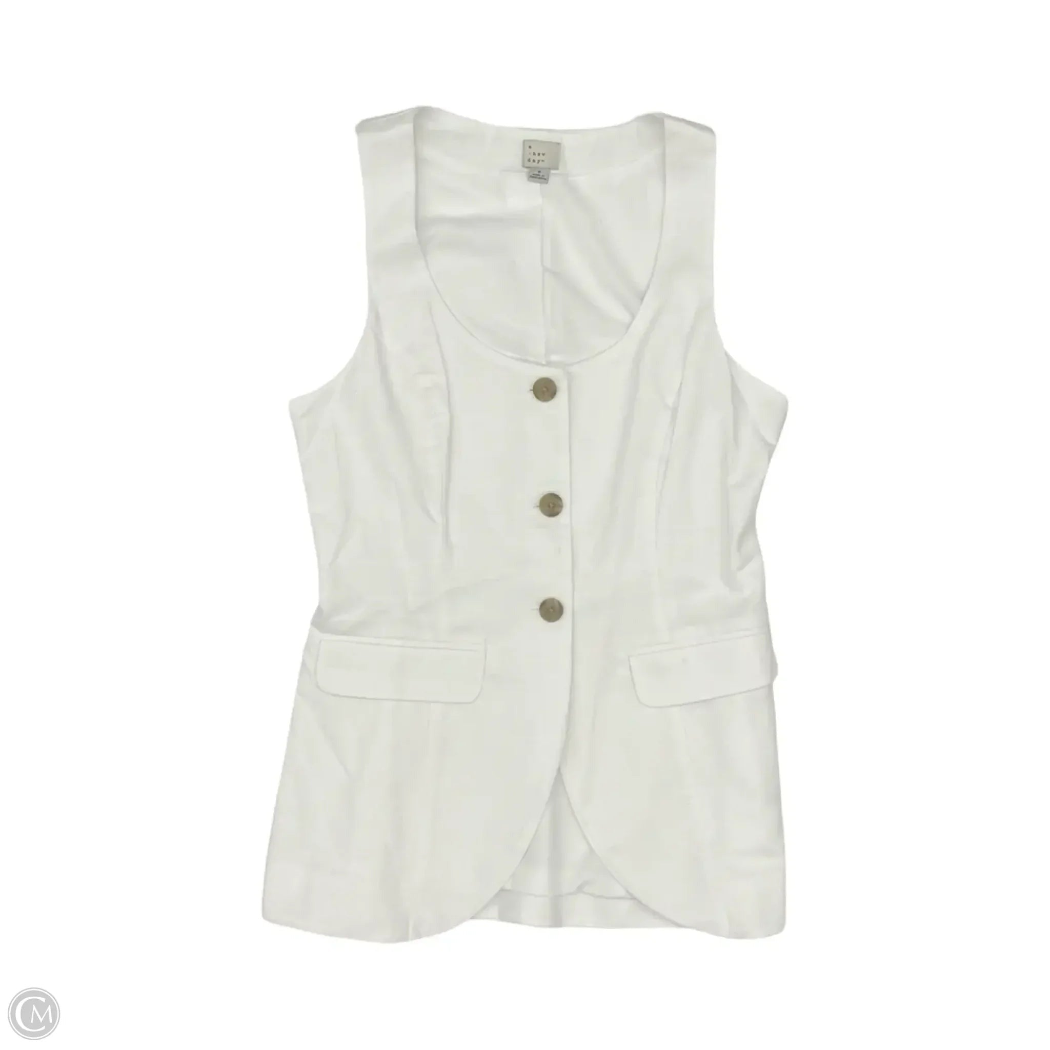 Vest Other By A New Day In White, Size: S