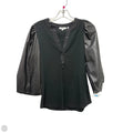 Top Long Sleeve By Chicos In Black, Size: M