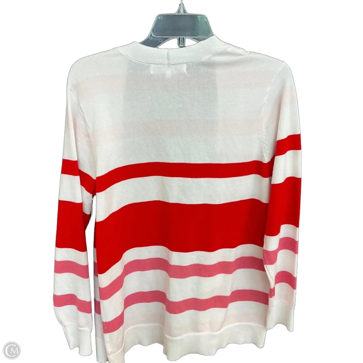 Sweater Cardigan By Verve Ami In Striped Pattern, Size: M