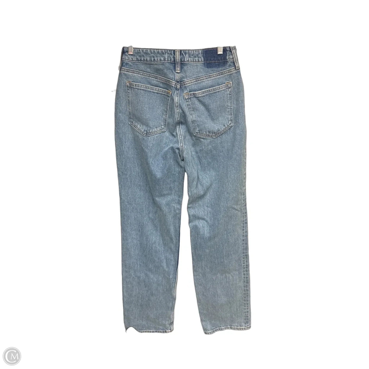 Jeans Straight By Abercrombie And Fitch In Blue Denim, Size: 26