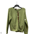 Cardigan By Clothes Mentor In Green, Size: L