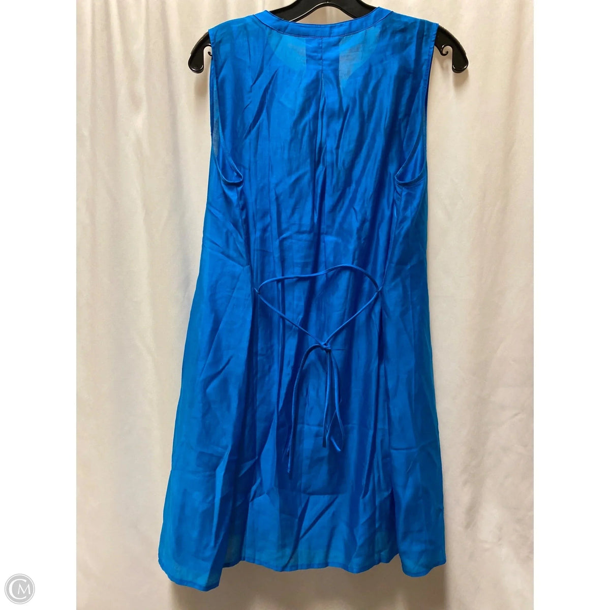 Dress Casual Midi By Banana Republic In Blue, Size: M