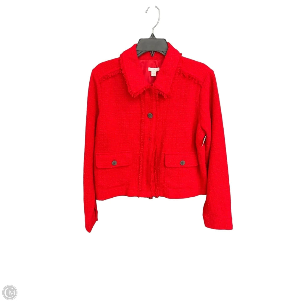 Blazer By J. Jill In Red, Size: M