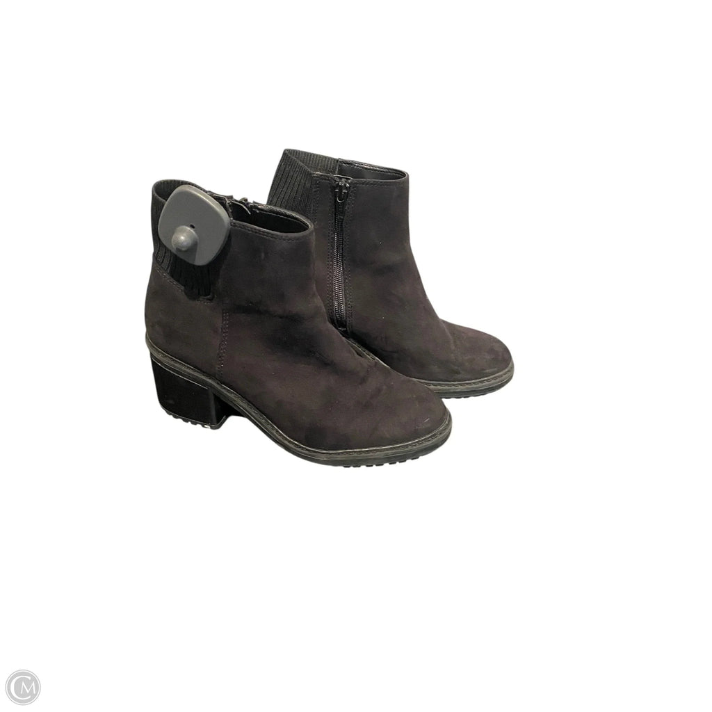Boots Ankle Heels By A New Day In Black, Size: 8