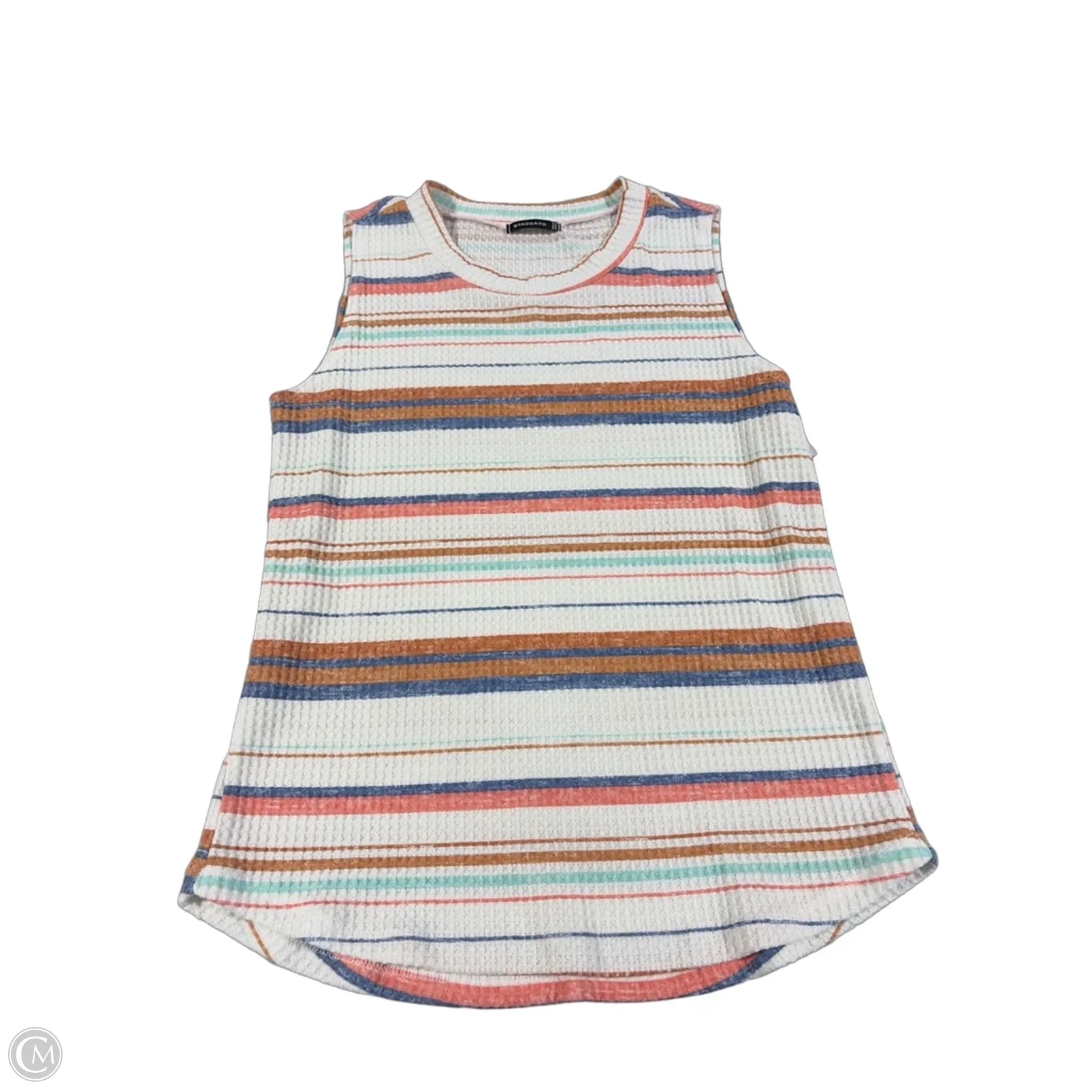Tank Top By Staccato In Striped Pattern, Size: L