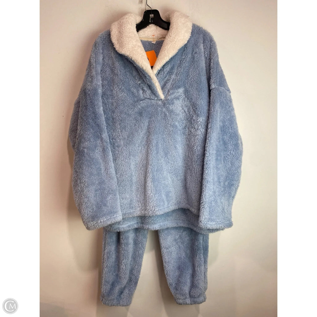 Pants Set 2pc By Clothes Mentor In Blue, Size: L