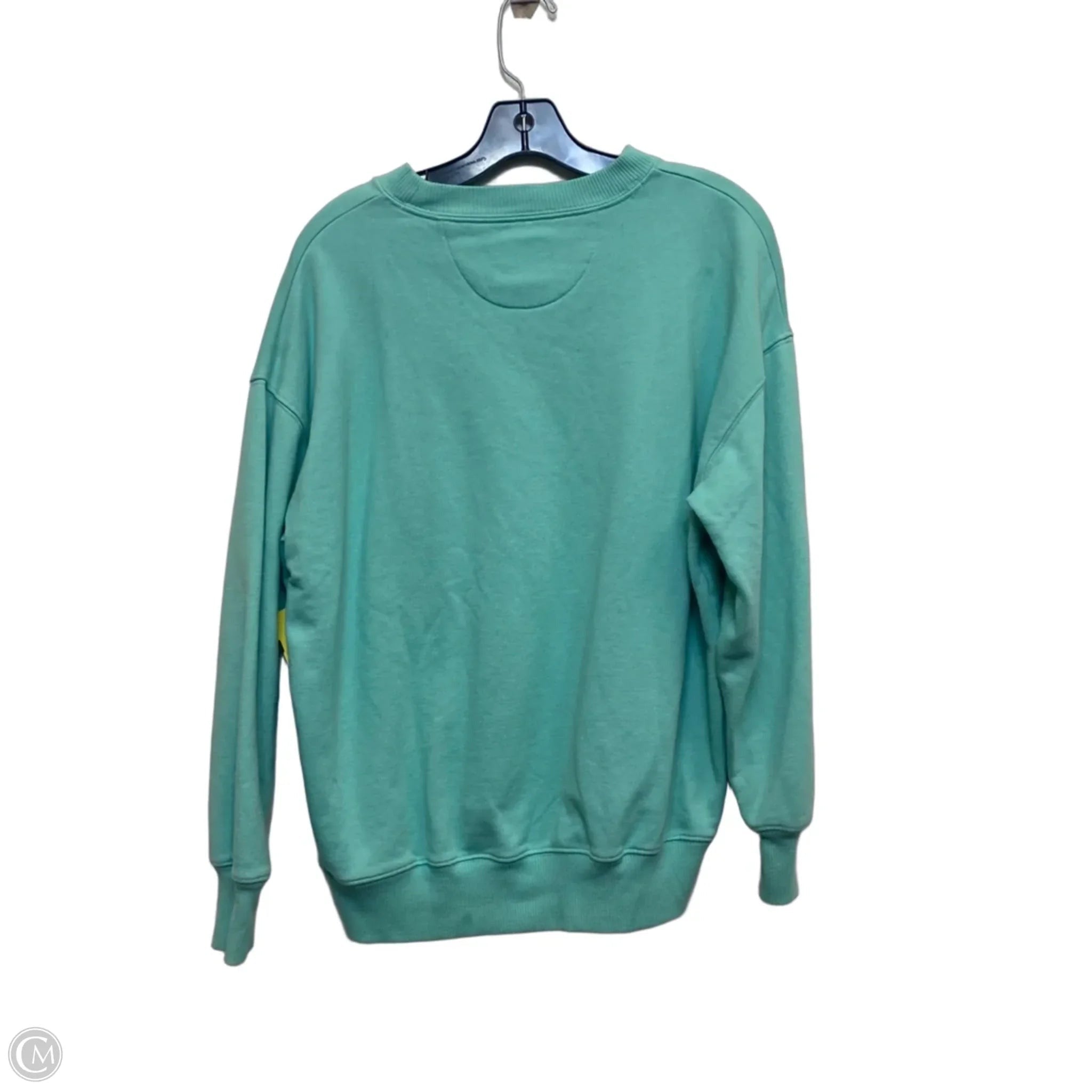 Sweatshirt Crewneck By American Eagle In Teal, Size: Xs