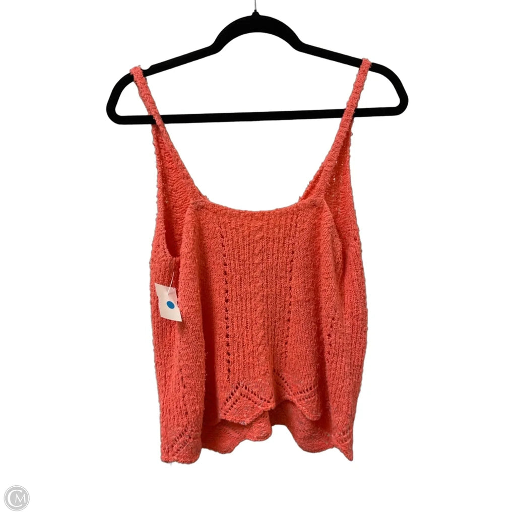 Top Sleeveless By Anthropologie In Pink, Size: S