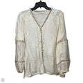 Top Long Sleeve By Spartina In Cream, Size: Xl
