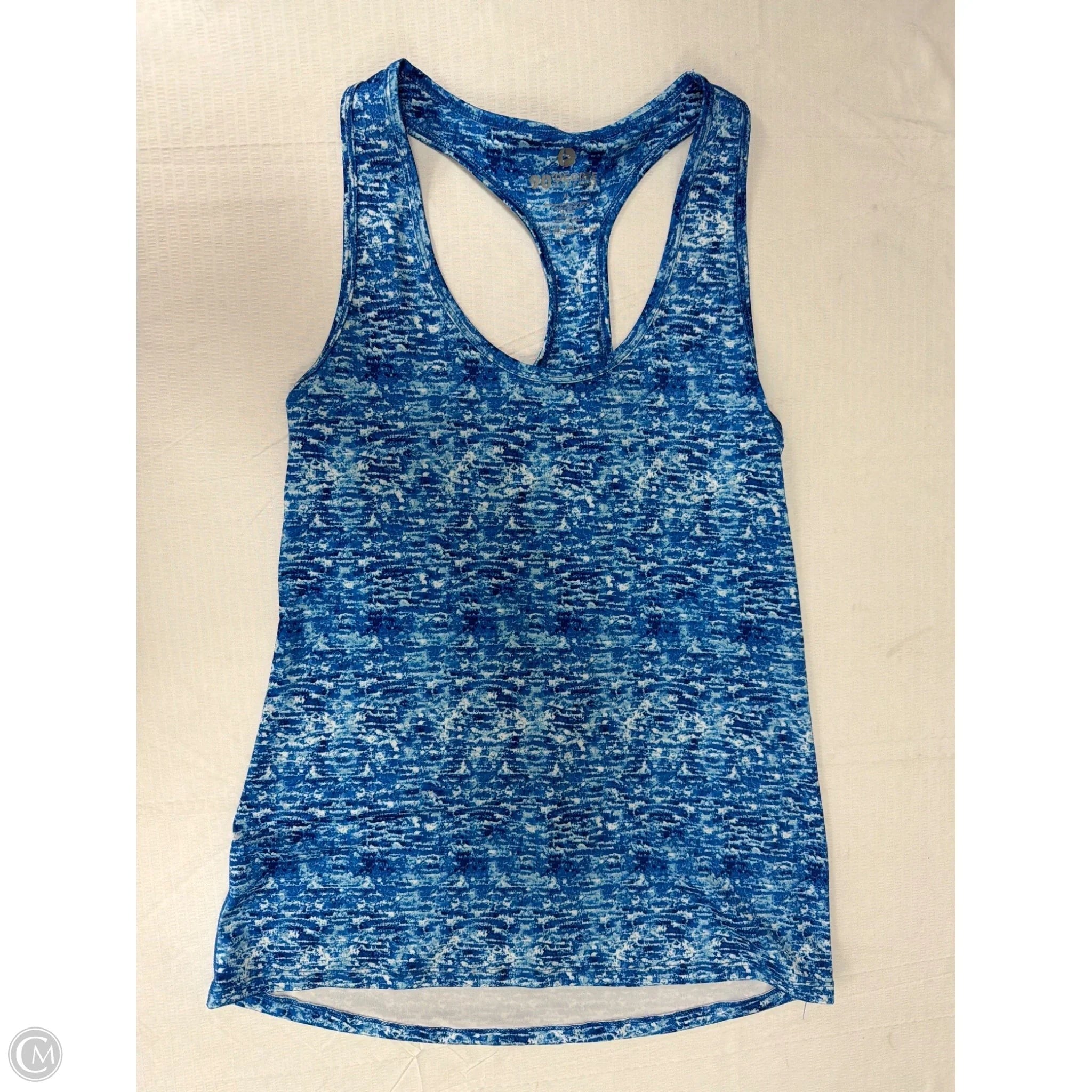 Athletic Tank Top By 90 Degrees By Reflex In Blue, Size: Xl
