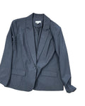 Blazer By Liz Claiborne In Grey, Size:3X