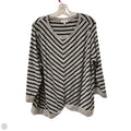 Top Long Sleeve By Chicos In Grey, Size: 1x