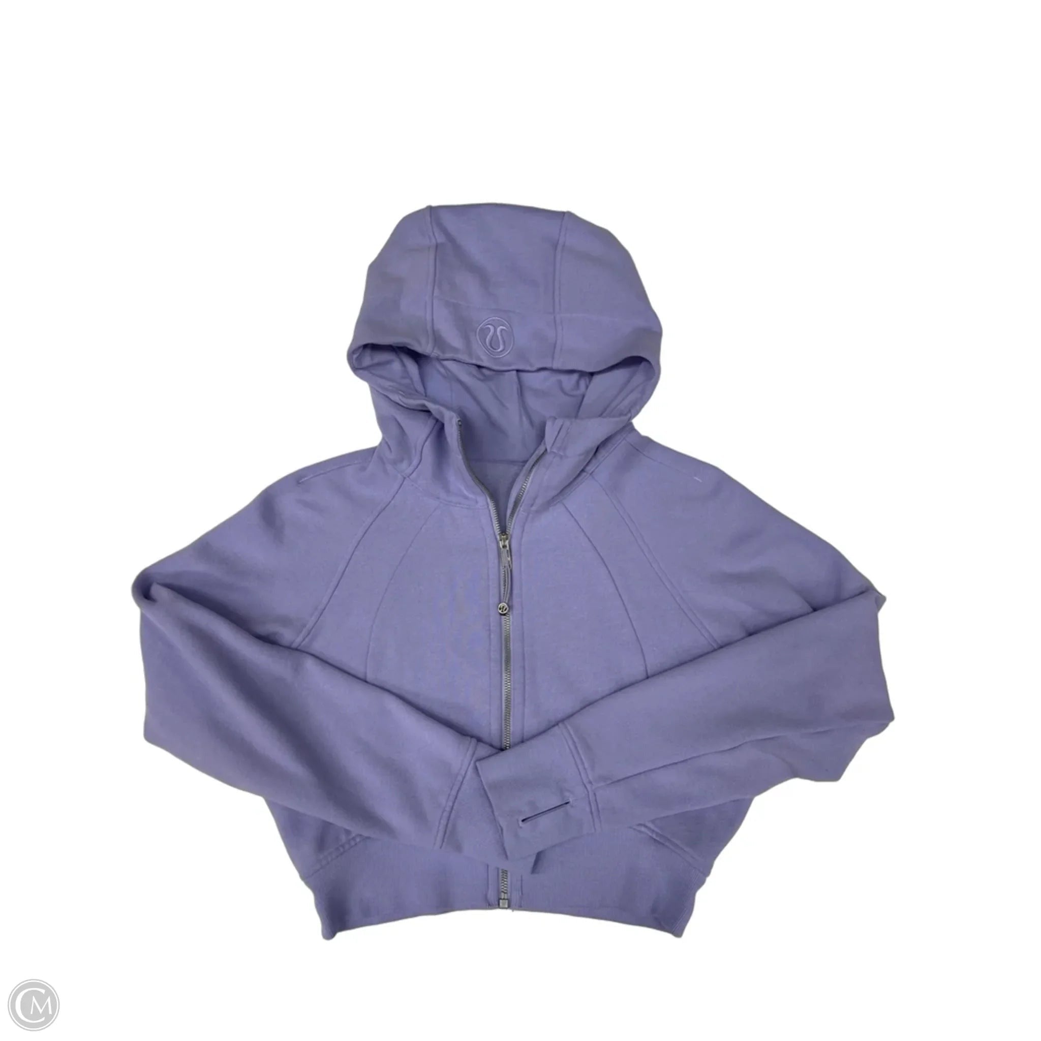 Athletic Jacket By Lululemon In Purple, Size: 8
