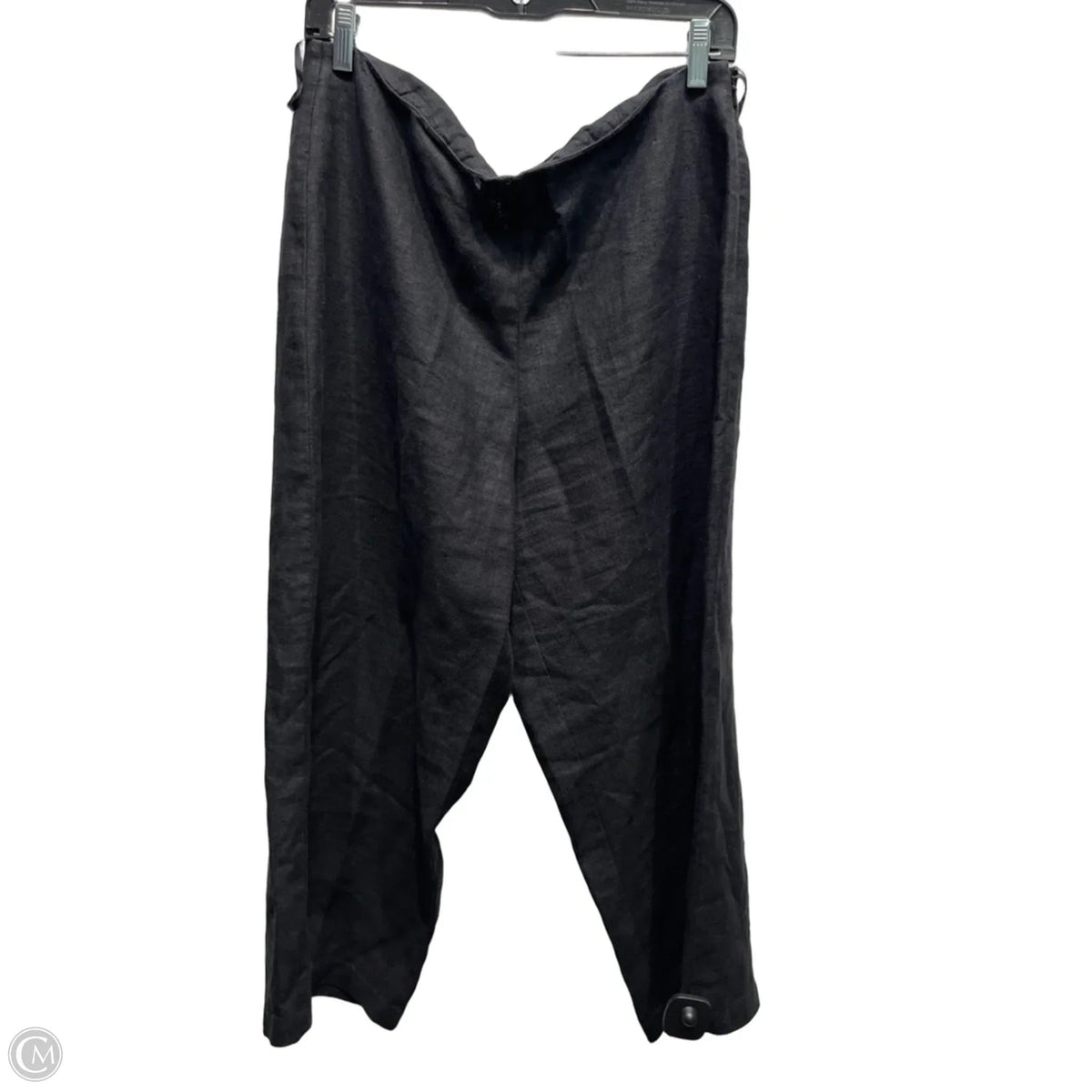 Pants Linen By Eileen Fisher In Black, Size: Lp