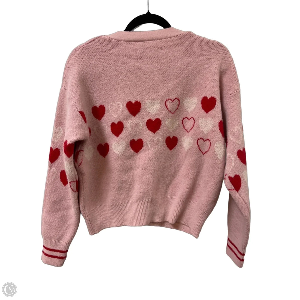 Sweater Cardigan By Celebrity Pink In Pink, Size: M
