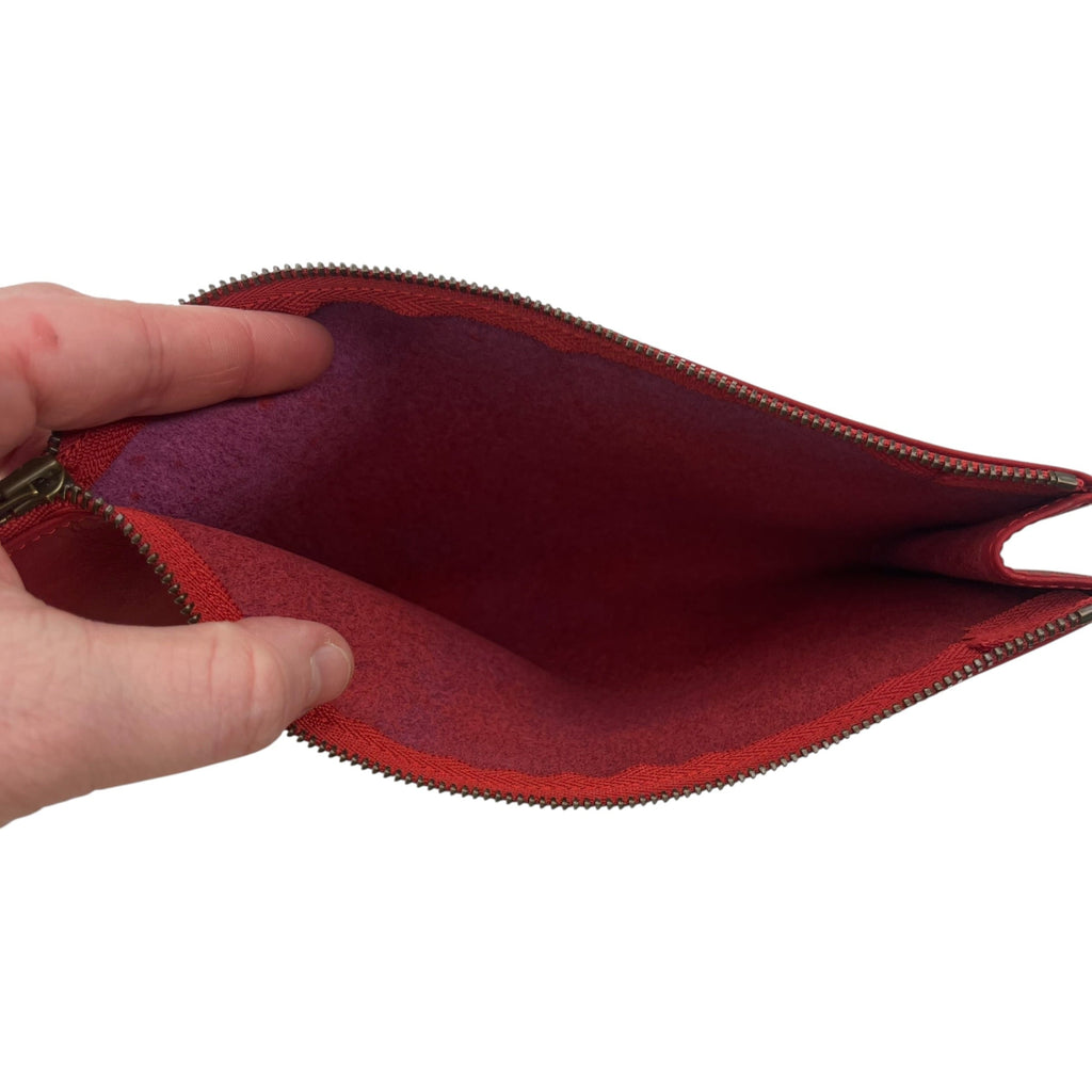 Wristlet By Clothes Mentor In Red, Size:Medium