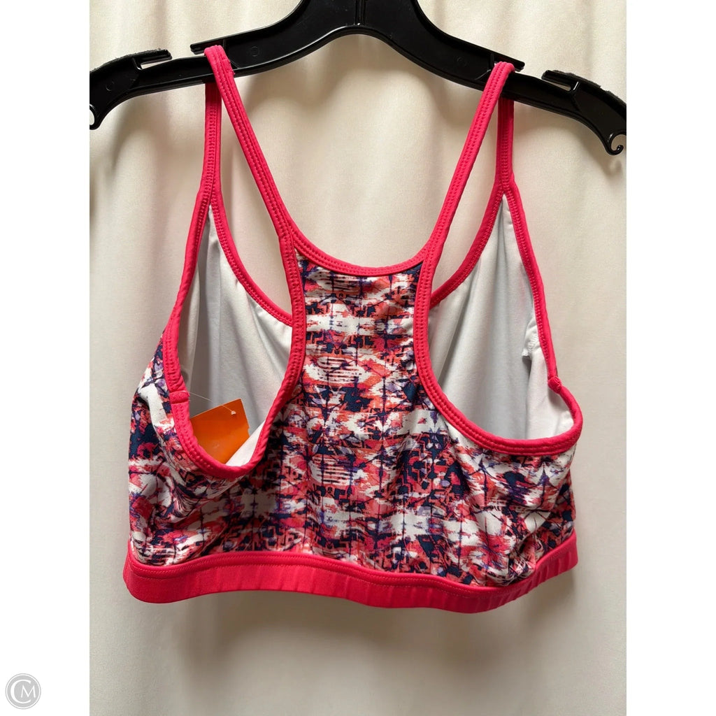 Athletic Bra By Clothes Mentor In Pink, Size: L