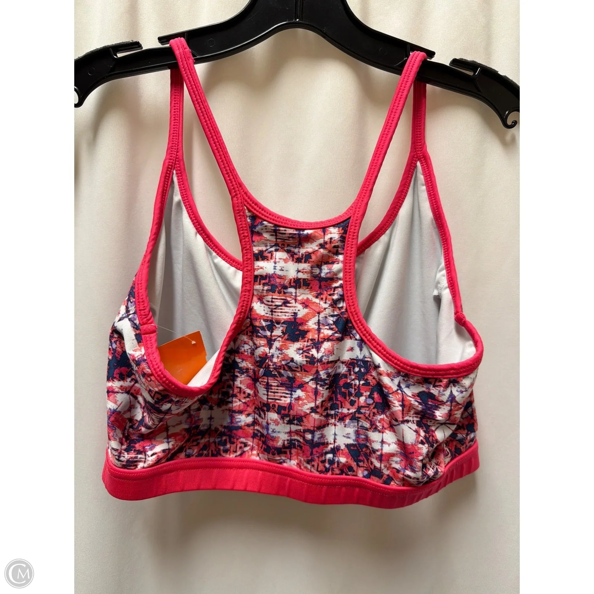 Athletic Bra By Clothes Mentor In Pink, Size: L