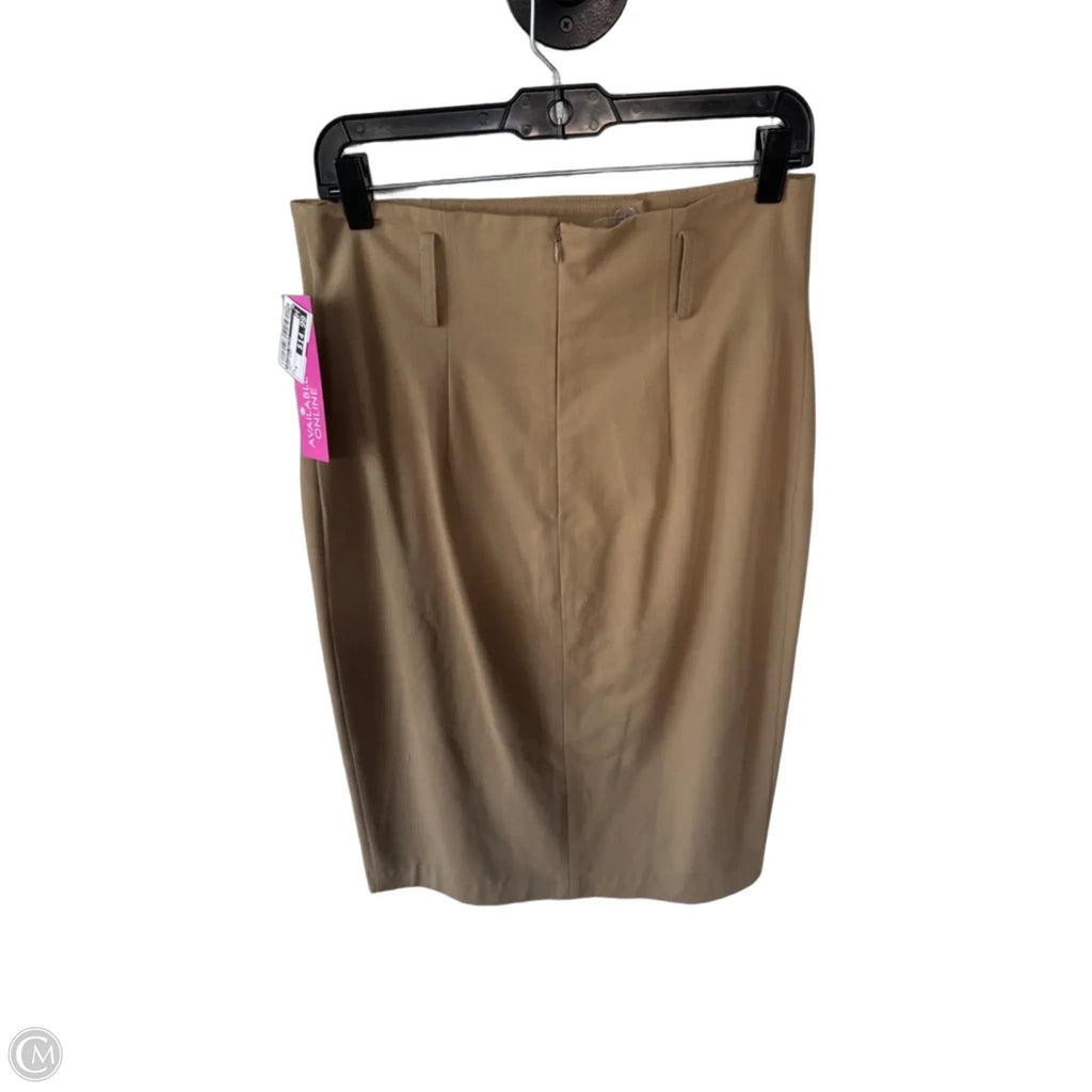 Skirt Midi By Antonio Melani In Tan, Size: 6