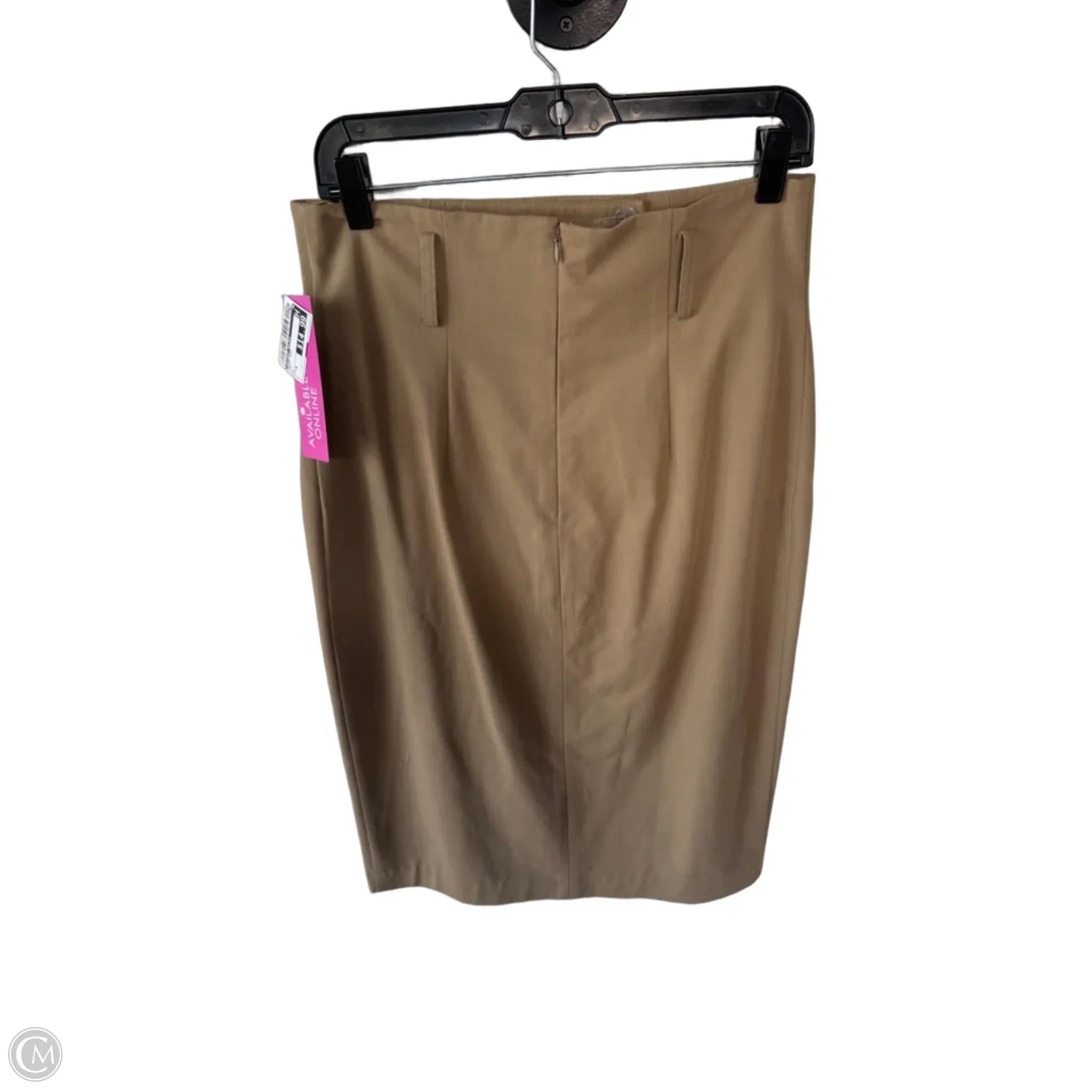 Skirt Midi By Antonio Melani In Tan, Size: 6