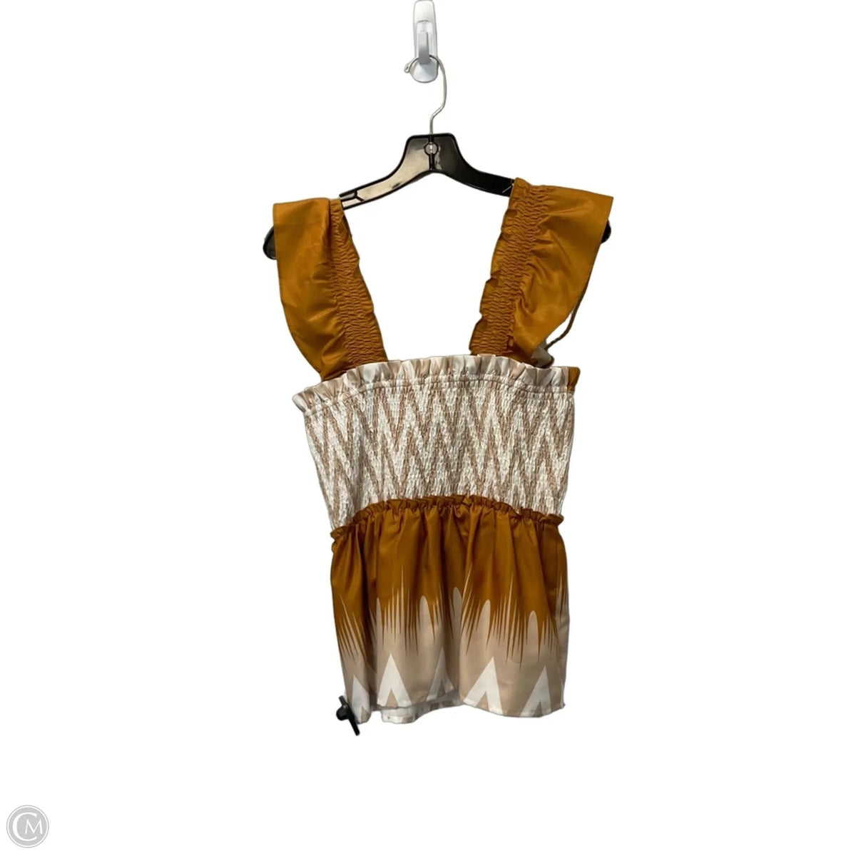 Top Sleeveless By Thml In Brown, Size: Xs