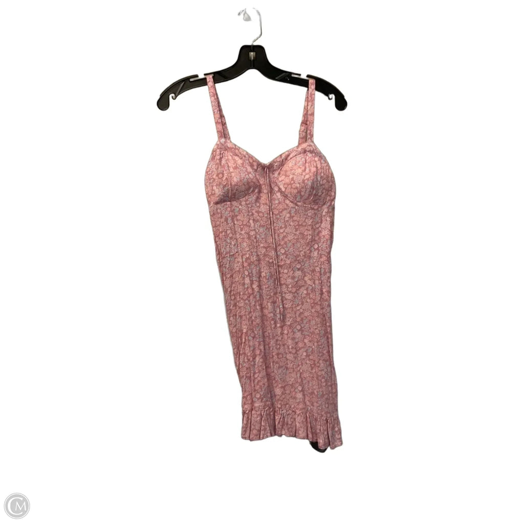 Dress Casual Short By Wallflower In Pink, Size: M