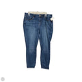 Jeans Skinny By Loft In Blue Denim, Size: 12