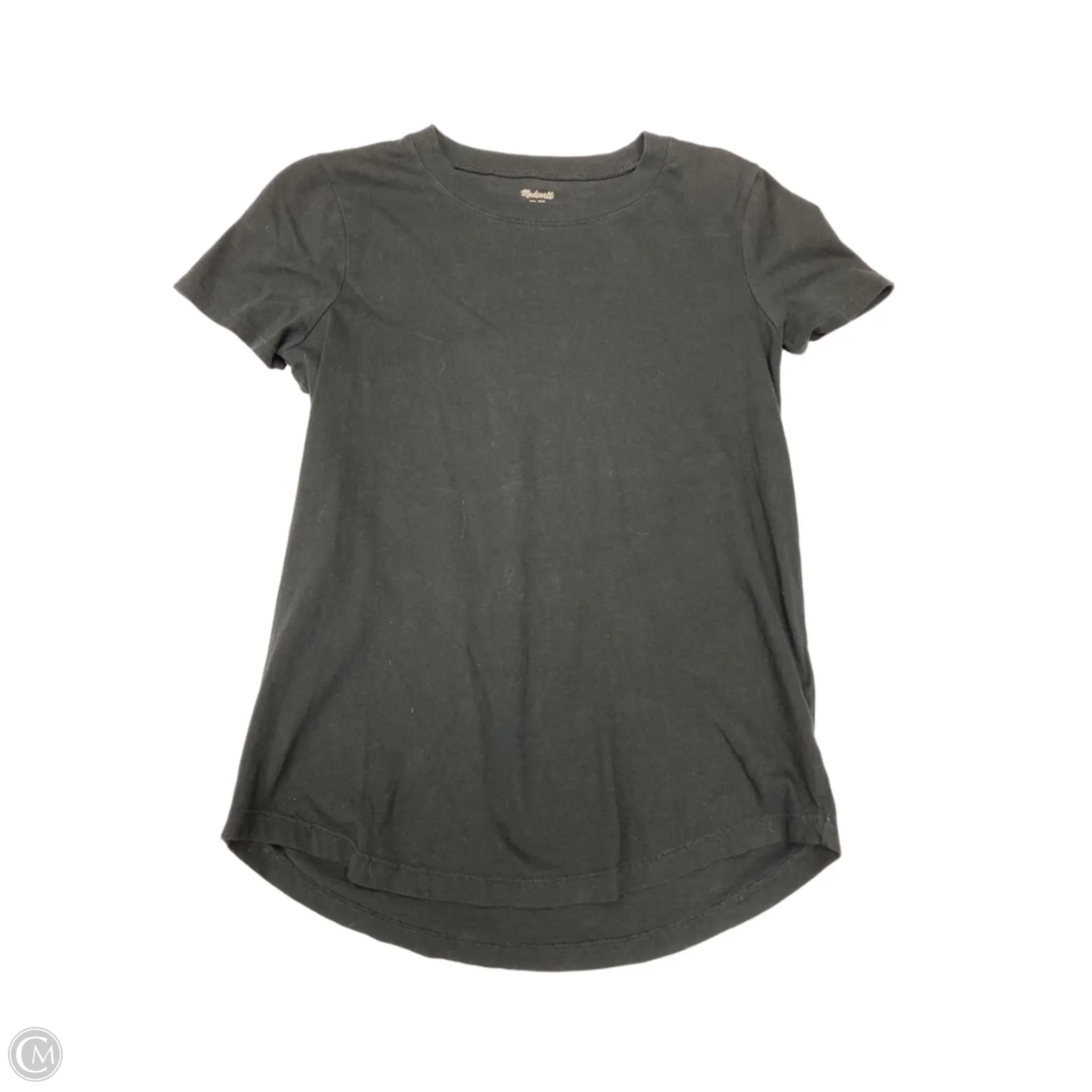 Top Short Sleeve Basic By Madewell In Black, Size: Xs