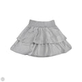Skirt Mini & Short By Cmf In Silver, Size: 8