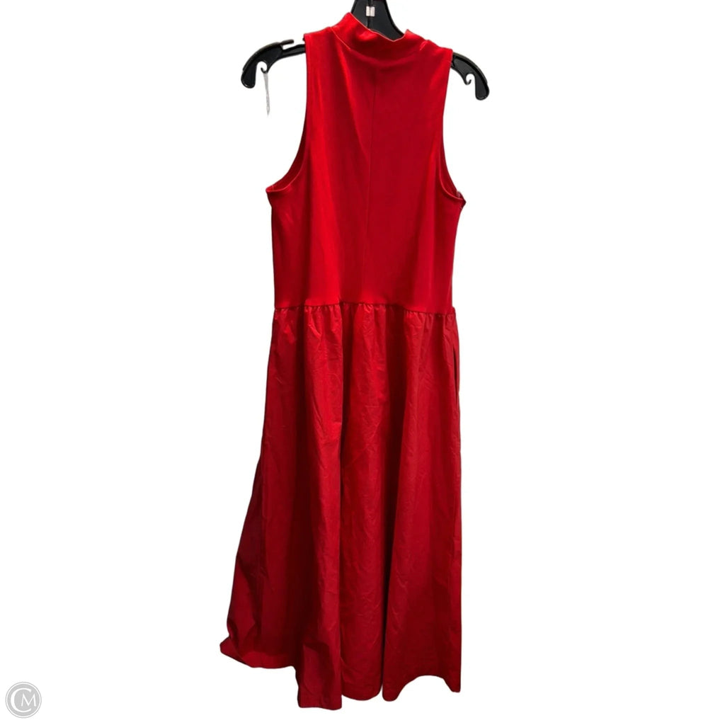 Dress Casual Maxi By A New Day In Red, Size: M
