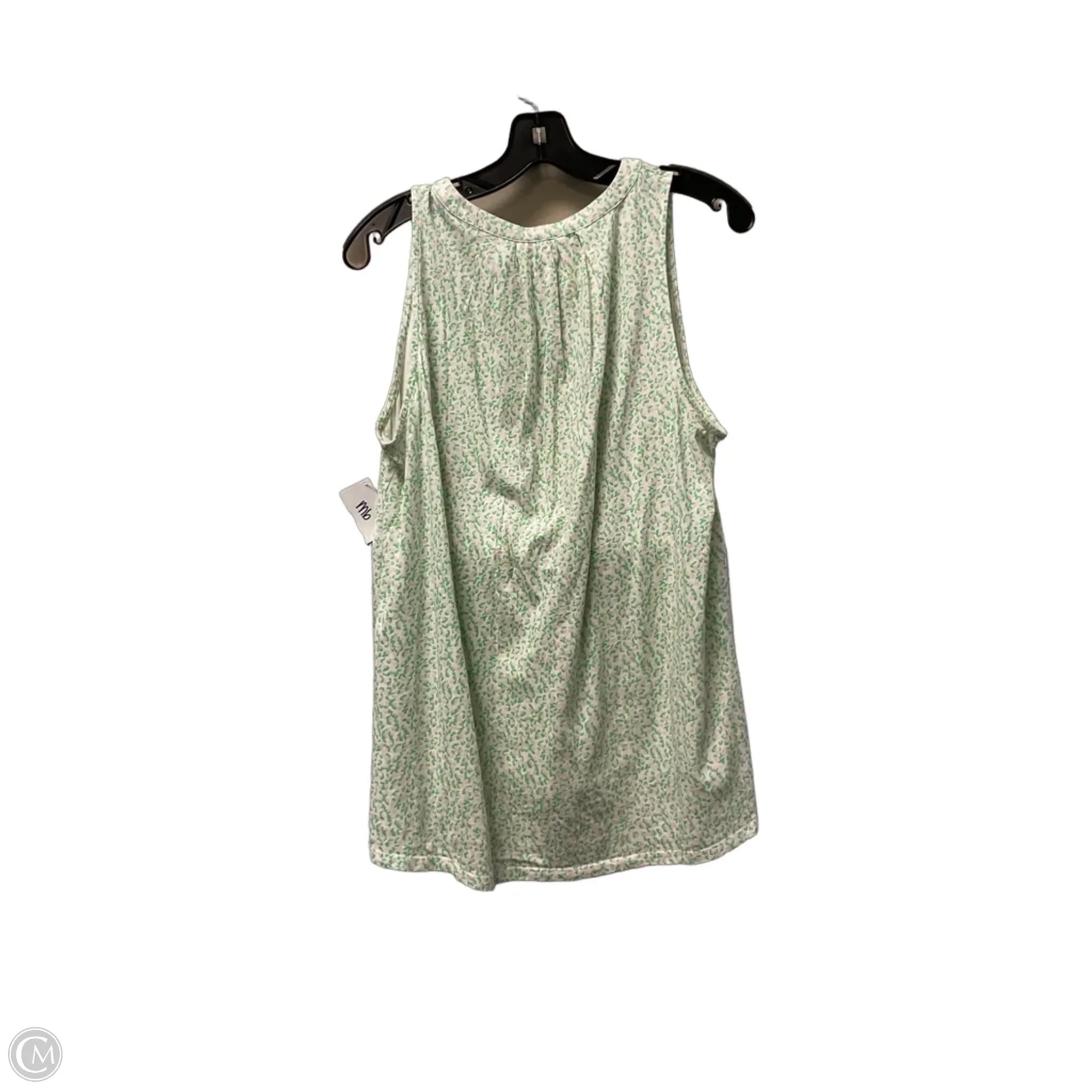 Top Sleeveless By Crown And Ivy In Green, Size: L