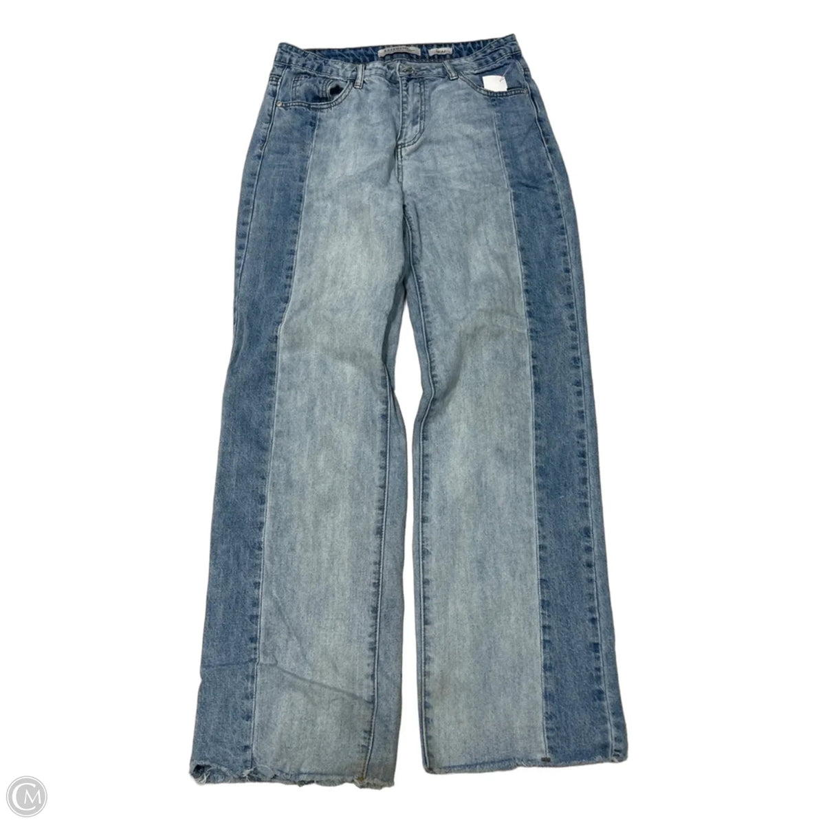 Jeans Straight By Basement In Blue Denim, Size: 8