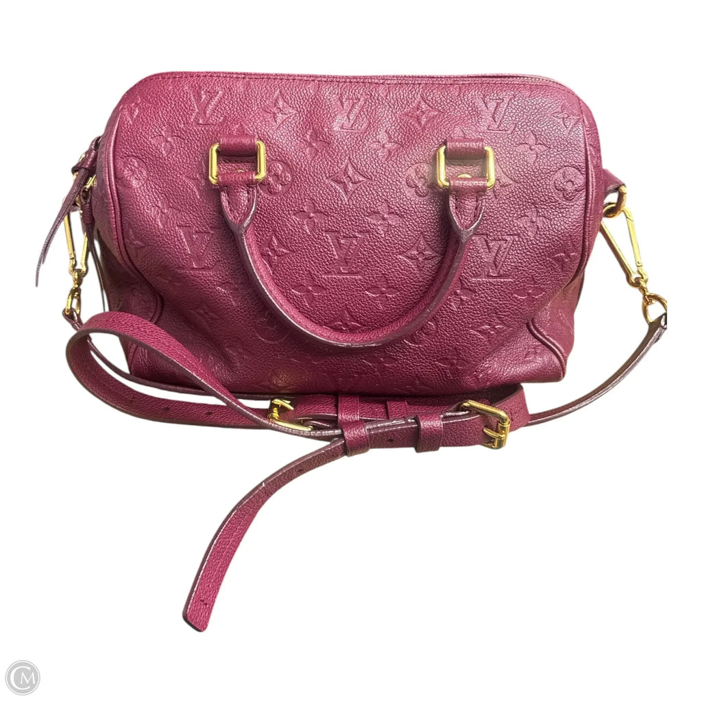 Handbag Luxury Designer By Louis Vuitton, Size: Medium