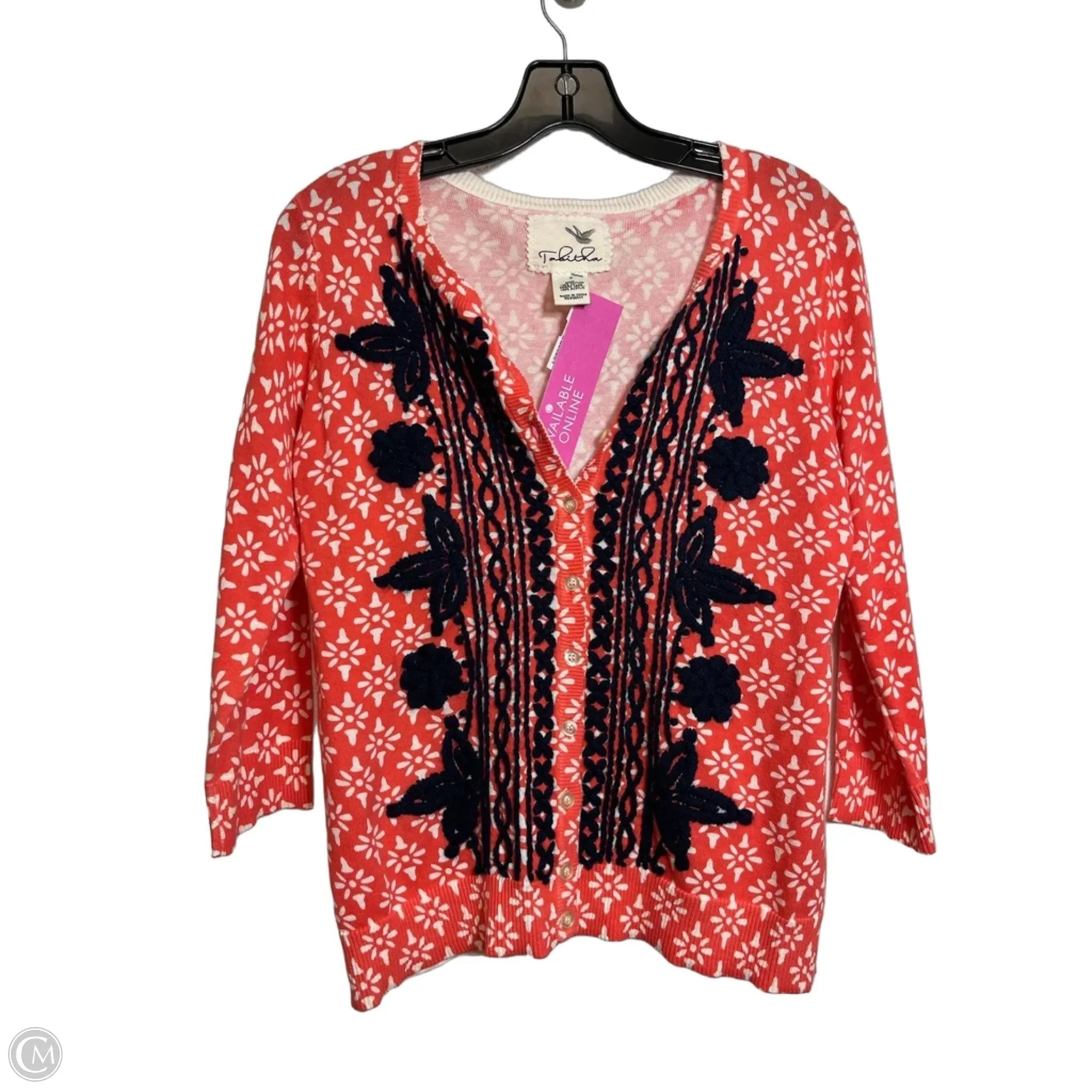 Cardigan By Tabitha -Anthropologie In Orange, Size: S