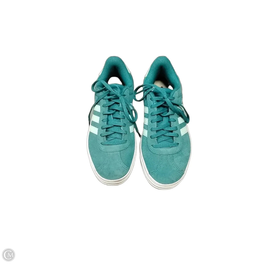 Shoes Athletic By Adidas In Teal, Size: 5