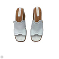 Sandals Heels Block By Franco Sarto In White, Size: 9.5