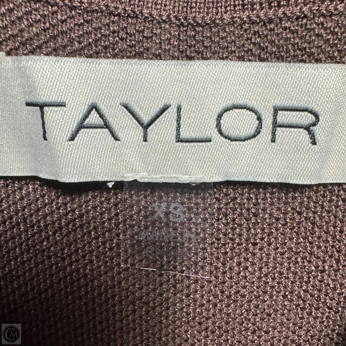 Dress Casual Maxi By Taylor In Brown, Size: Xs