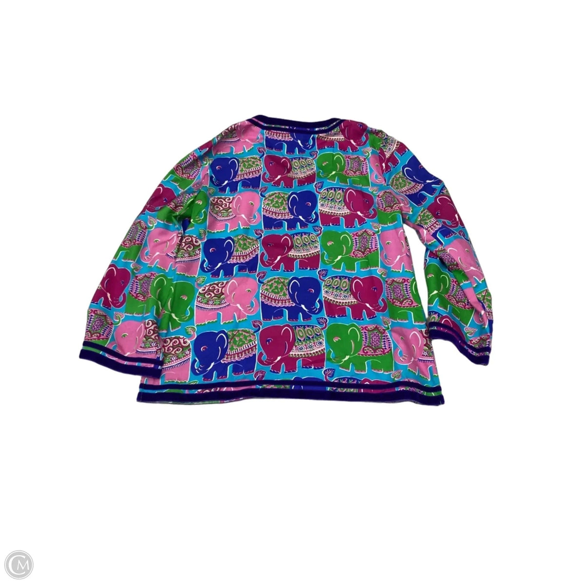 Top Long Sleeve By Clothes Mentor In Animal Print, Size: M