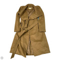 Coat Trench Coat By Michael Kors In Tan, Size: L
