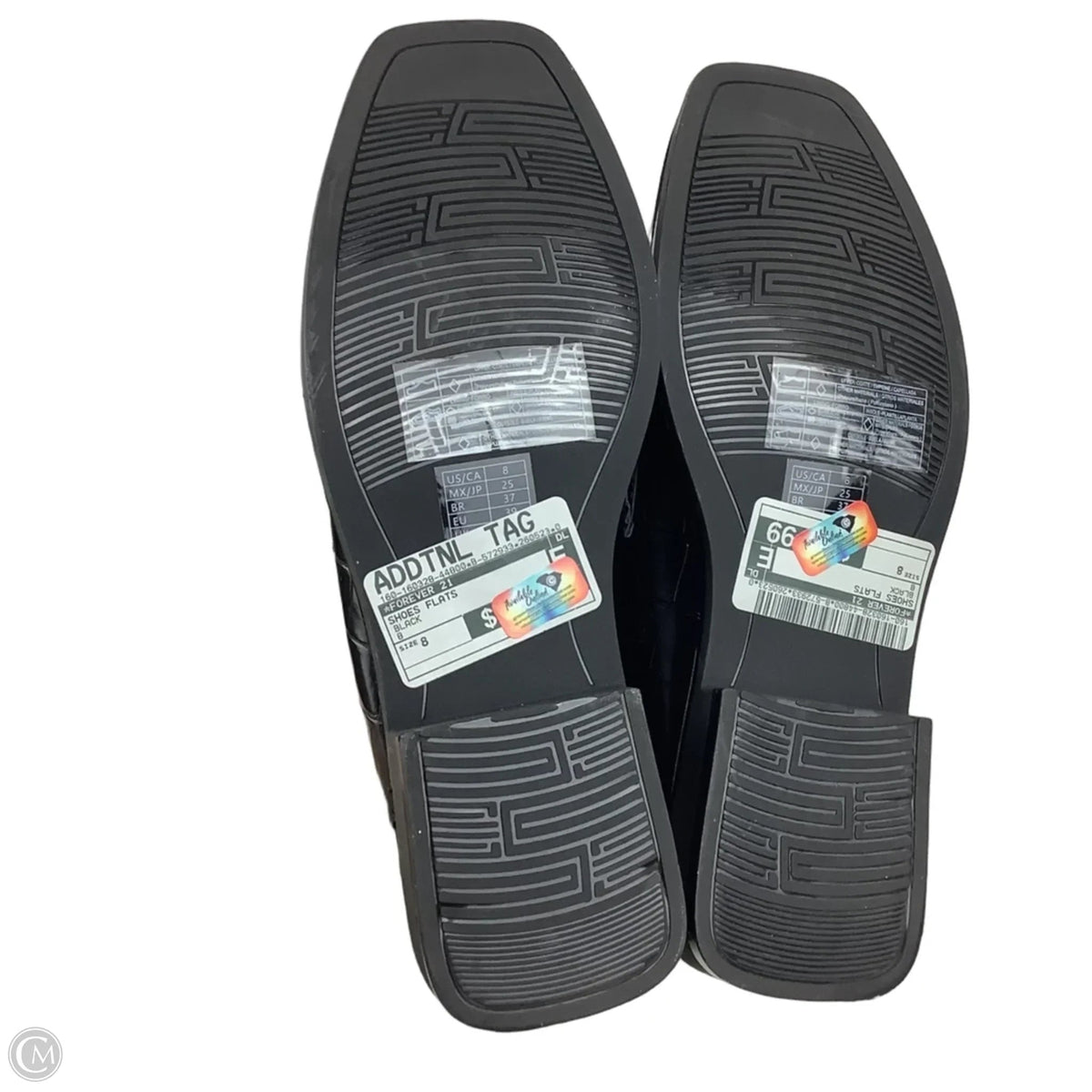 Shoes Flats By Forever 21 In Black, Size: 8