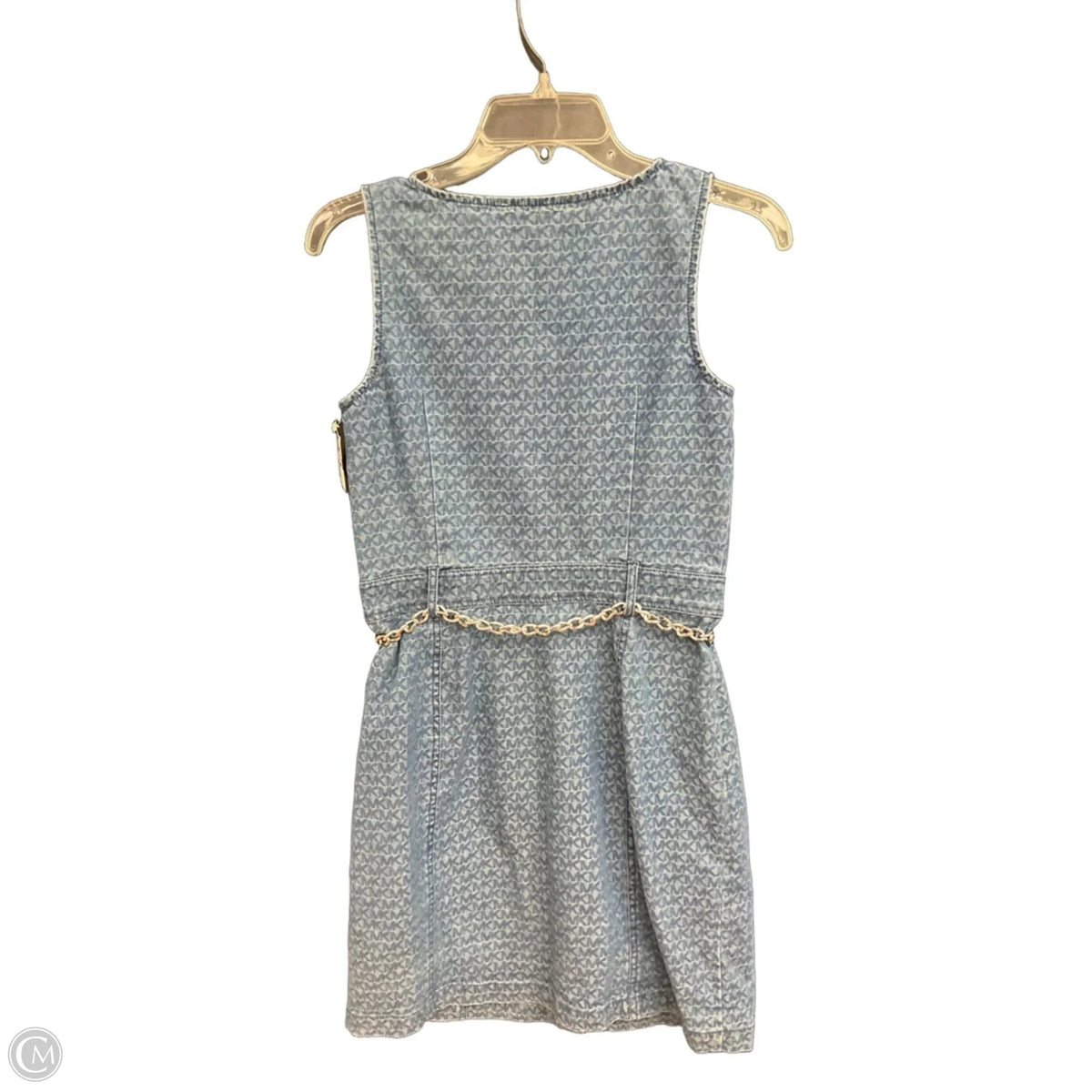 Dress Casual Midi By Michael By Michael Kors In Blue Denim, Size: 0