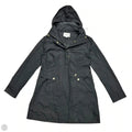 Coat Raincoat By Cole-haan In Black, Size: Mp