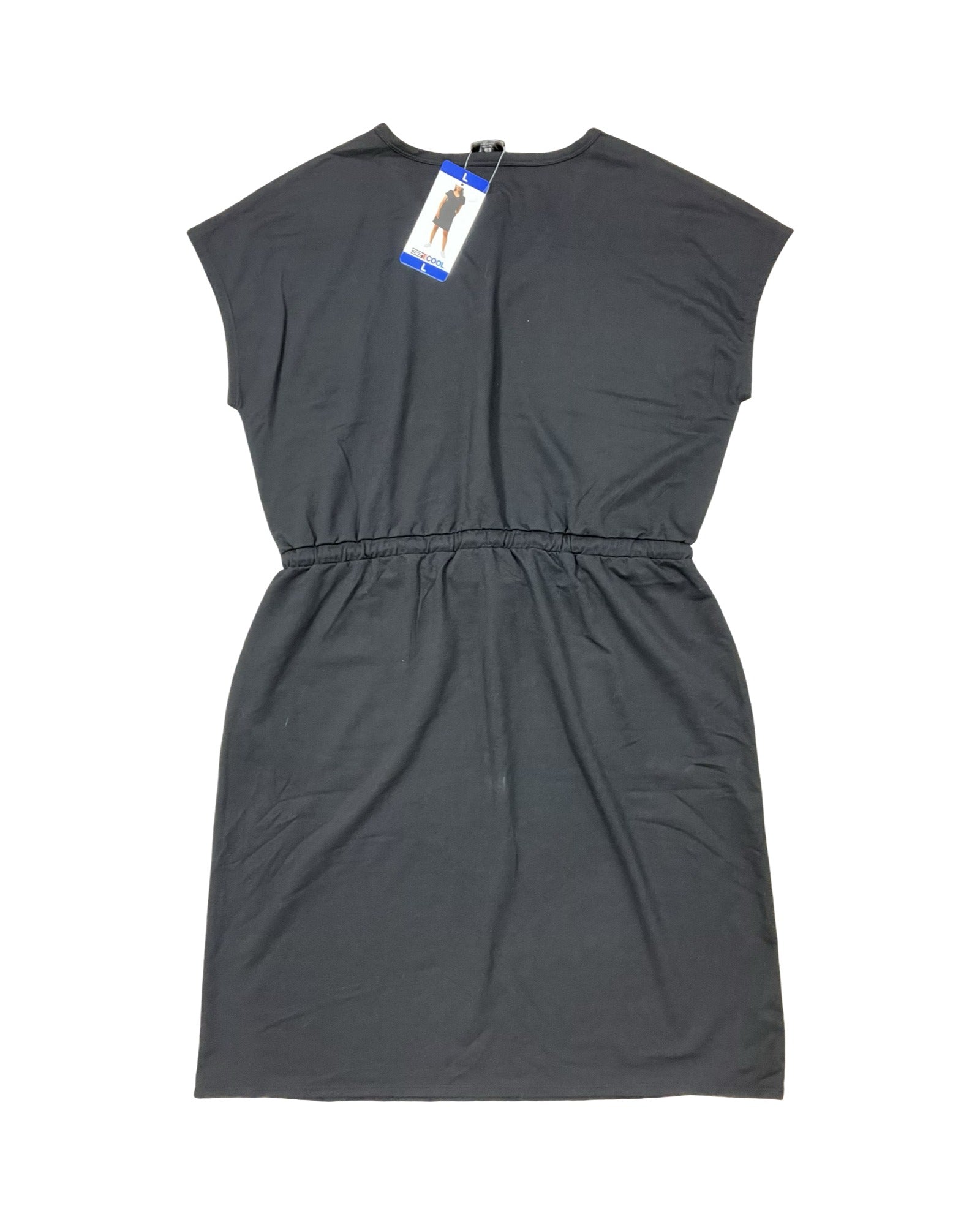 Dress Casual Midi By 32 Degrees In Black, Size:L