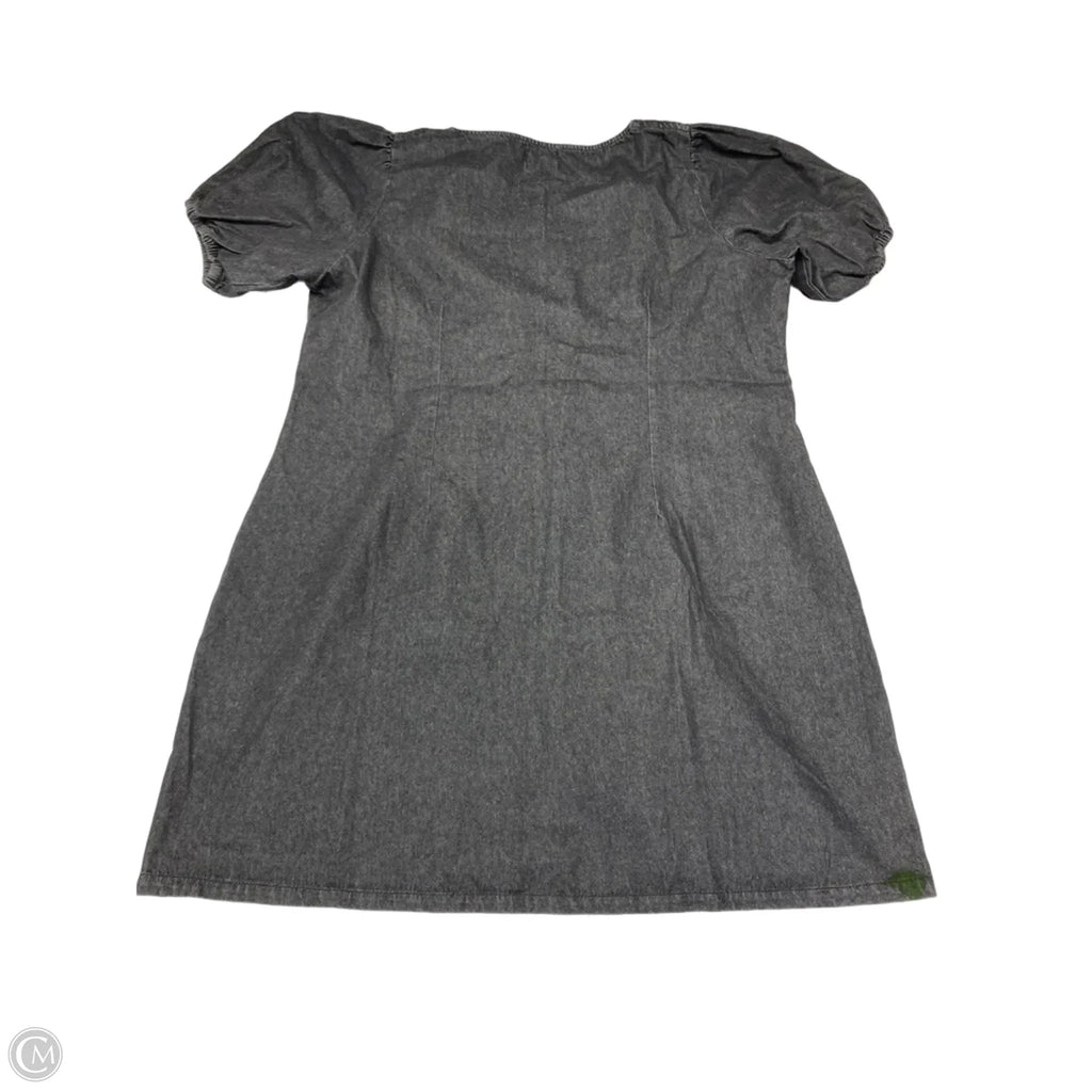 Dress Casual Midi By Boohoo Boutique In Black Denim, Size: 1x