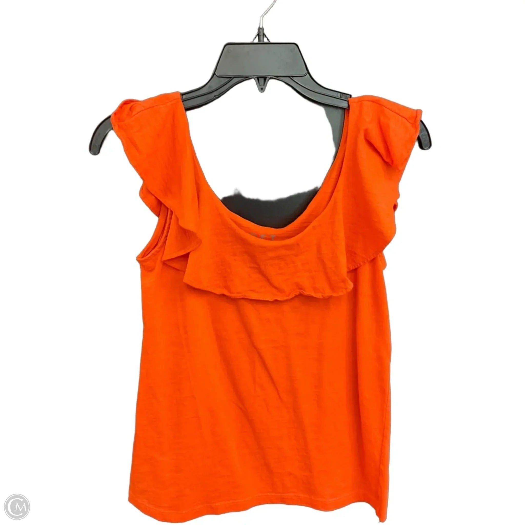 Top Sleeveless By Loft In Orange, Size: Xs