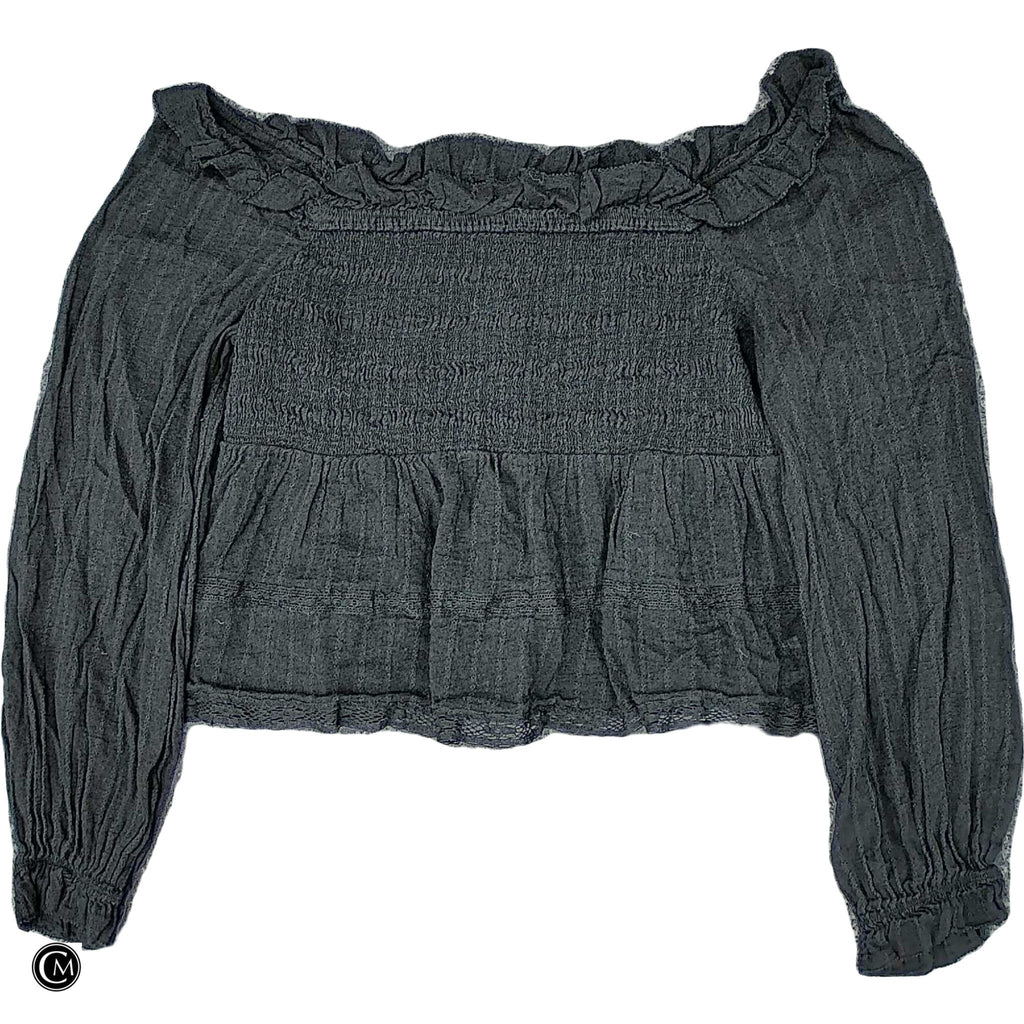 Top Ls By American Eagle In Black, Size: Xl
