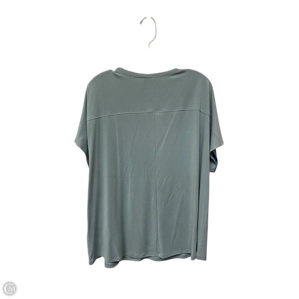 Athletic Top Short Sleeve By 32 Degrees In Blue, Size: Xxl